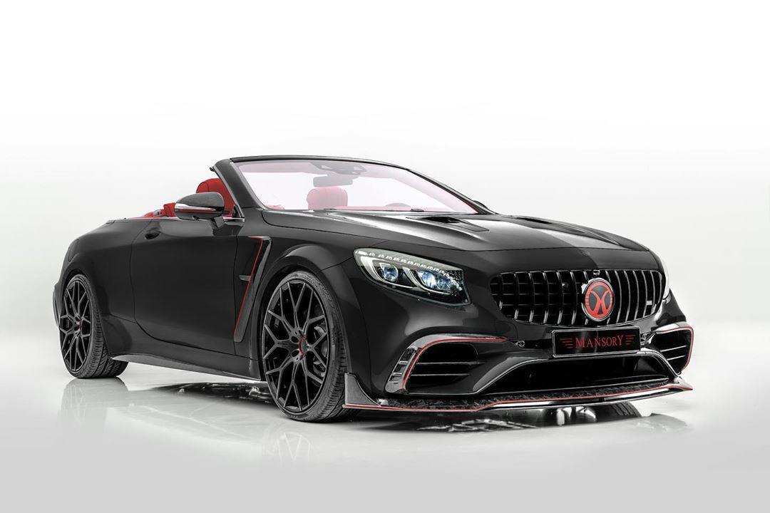 Mansory body kit for Mercedes S-Class Coupe carbon