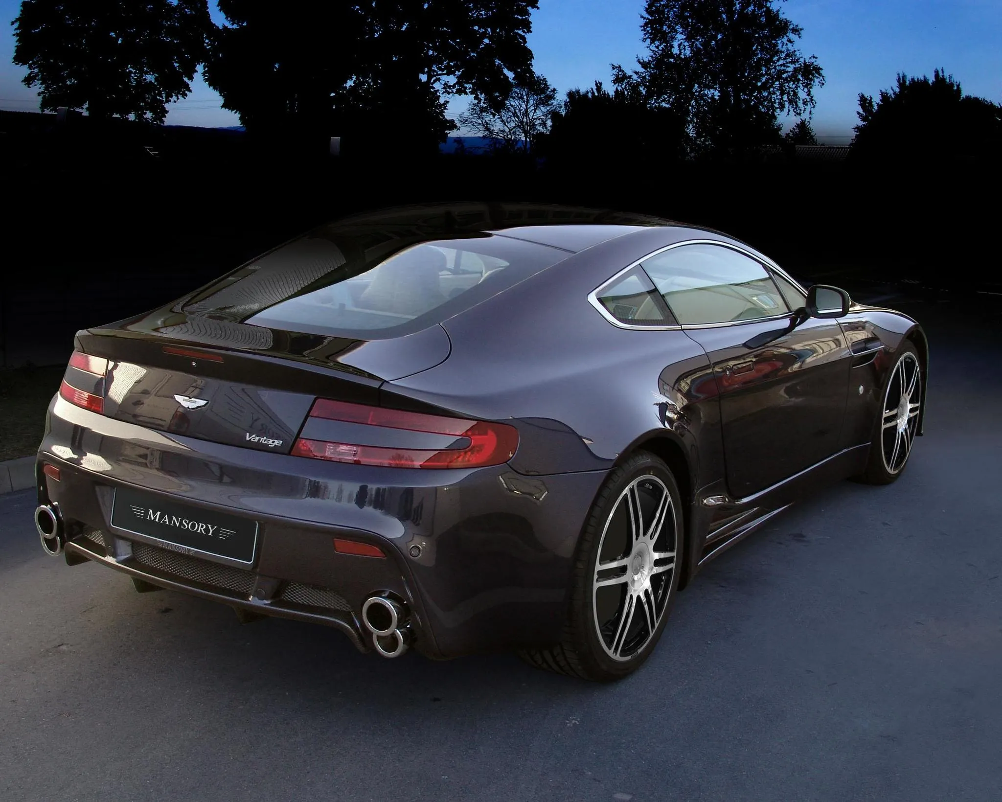 Mansory body kit for Aston Martin V8 Vantage latest model