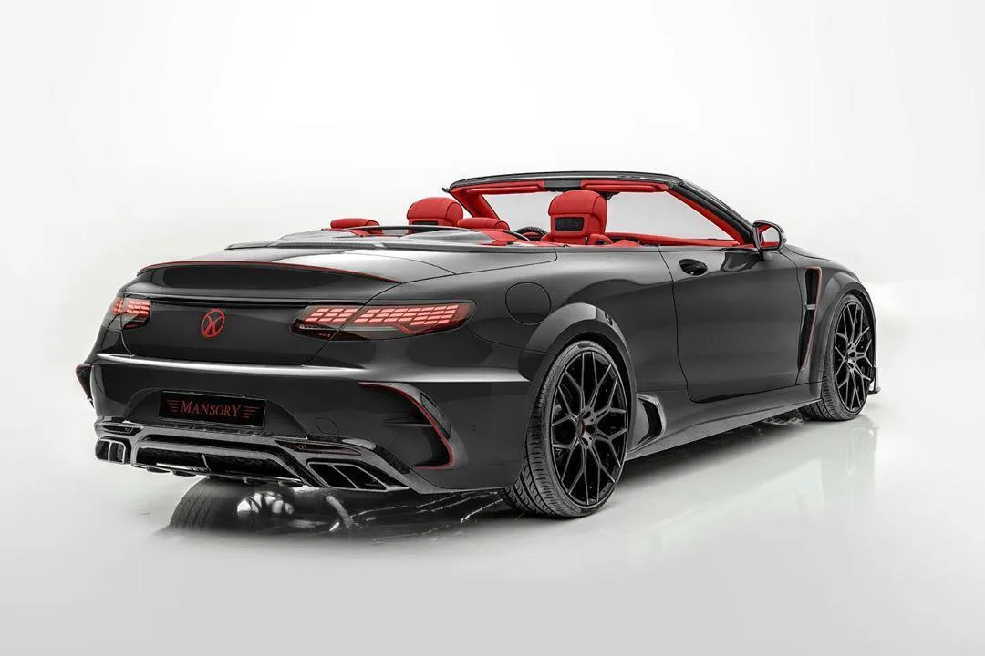 Mansory body kit for Mercedes S-Class Coupe latest model