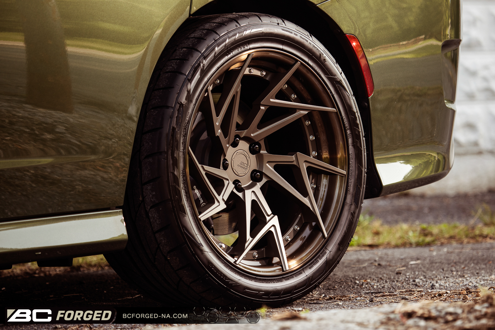 DODGE CHARGER BC FORGED HCA222S FORGED WHEELS