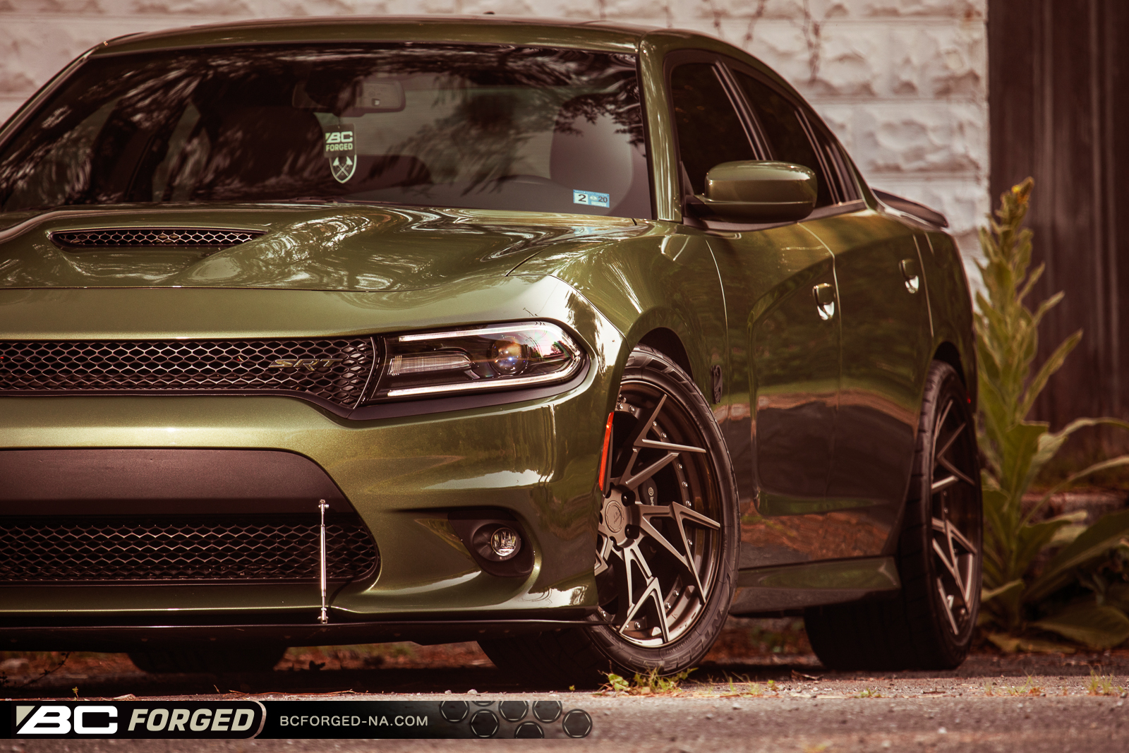 DODGE CHARGER BC FORGED HCA222S FORGED WHEELS