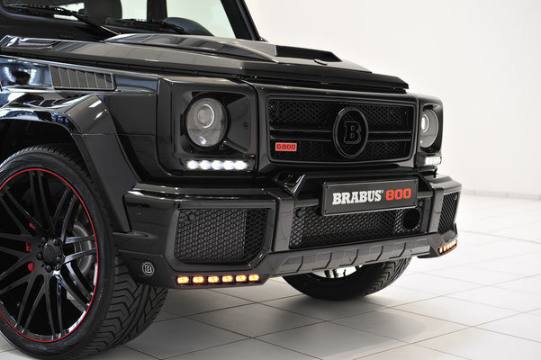 Hodoor Performance Carbon fiber Air intakes in the wings for Mercedes G-class