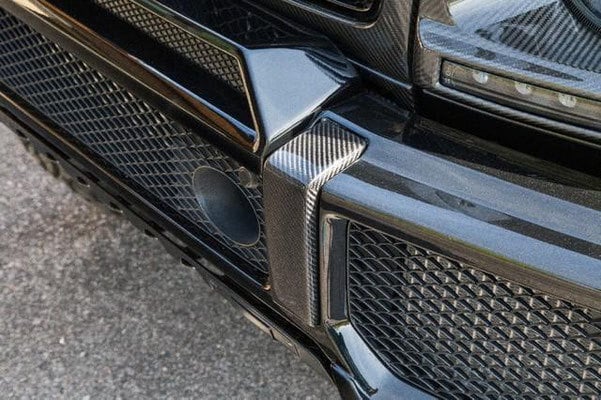 Carbon fiber Covers for bumpers front bumper for Mercedes G-class