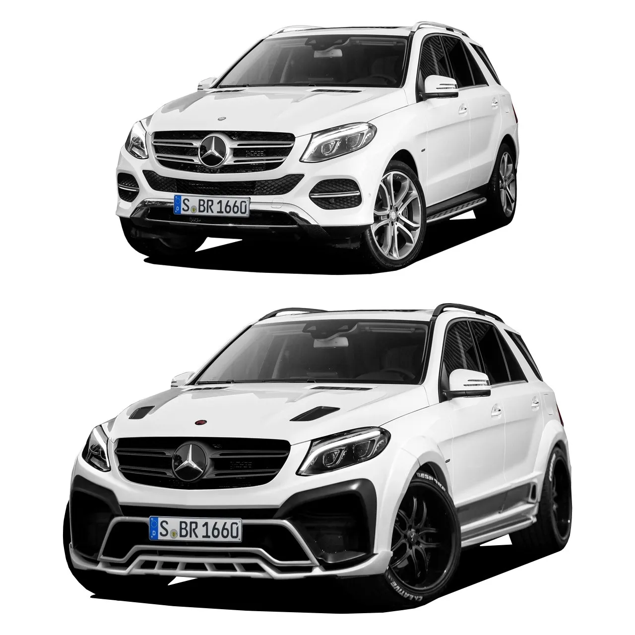 Check price and buy Renegade Design body kit for Mercedes-Benz GLE W166