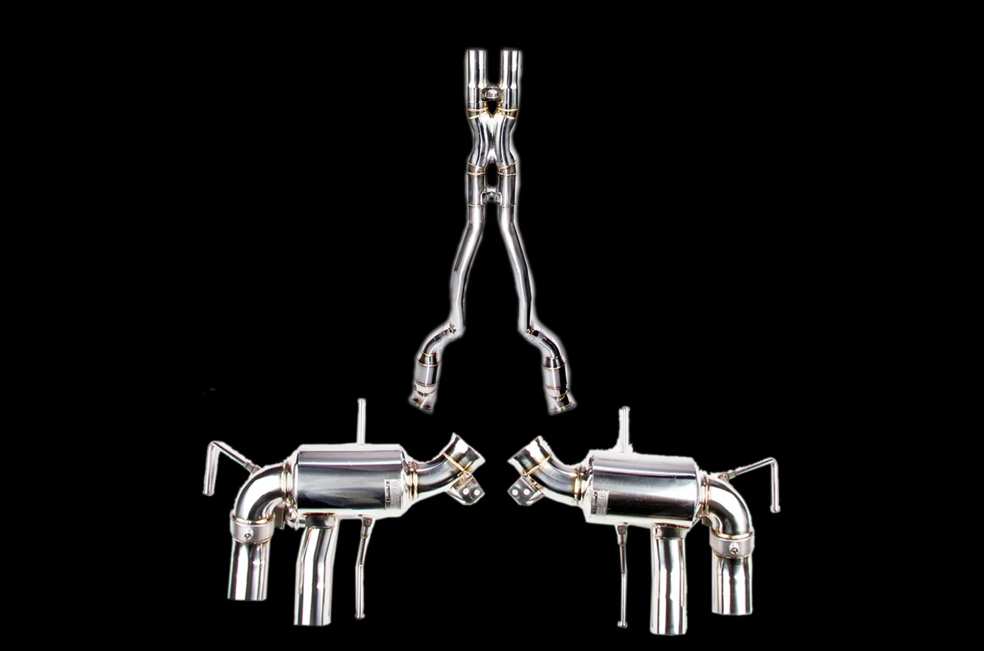 IPE exhaust system for Ferrari 812 Superfast