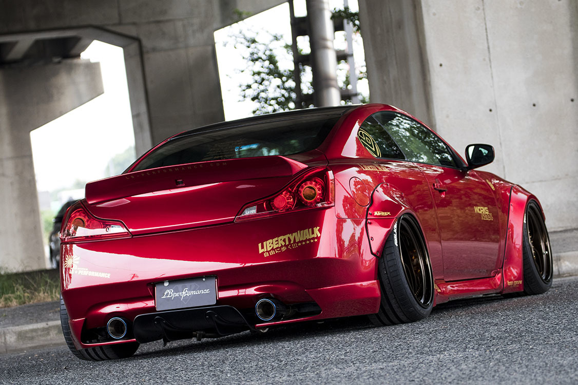 Liberty Walk  nation  body kit for Infinity G37 new model