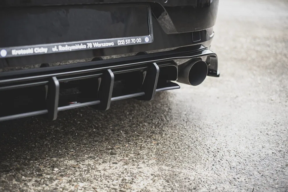 Maxton Design RACING DURABILITY REAR DIFFUSER FOR VW GOLF 7 GTI TCR latest model