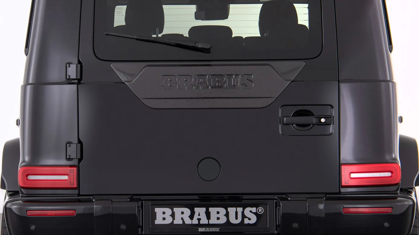 Hodoor Performance Carbon fiber tailgate trim for Mercedes G-class W463A