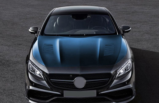 Hodoor Performance Carbon fiber hood for Mercedes S coupe w217 with gills