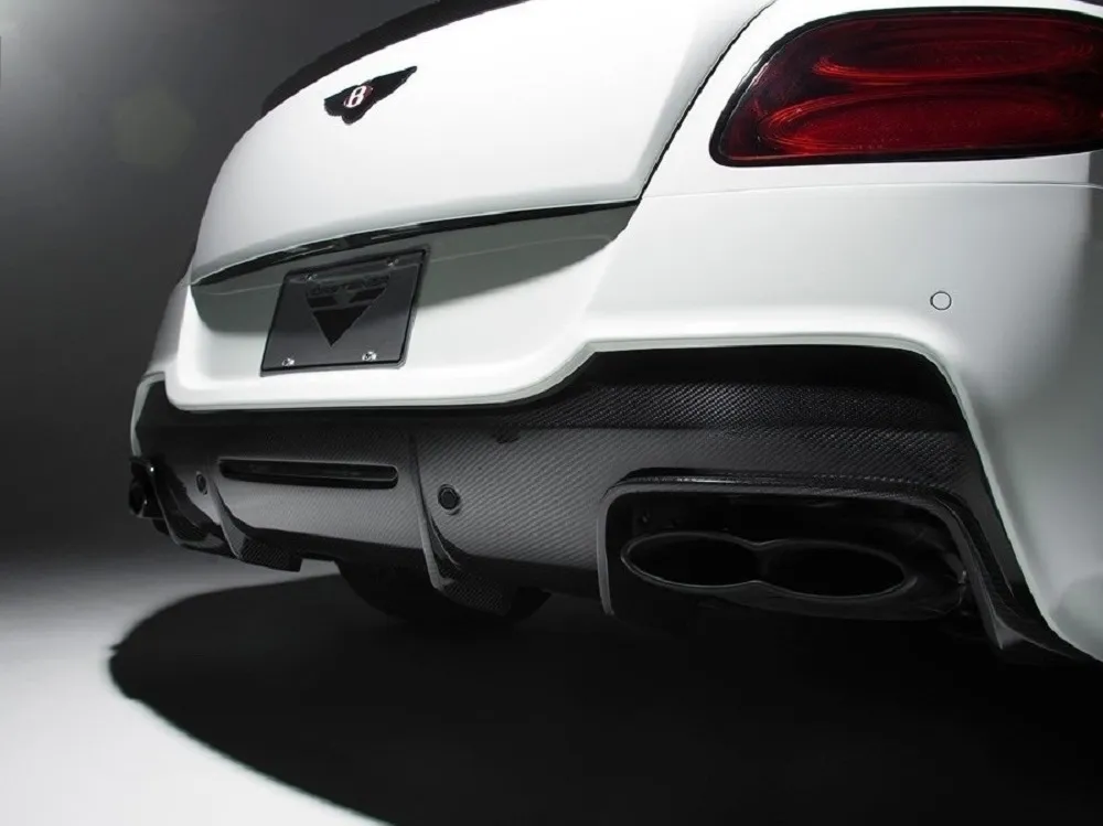 VORSTEINER STYLE CARBON REAR DIFFUSER REAR BUMPER FOR Bentley Continental NEW MODEL