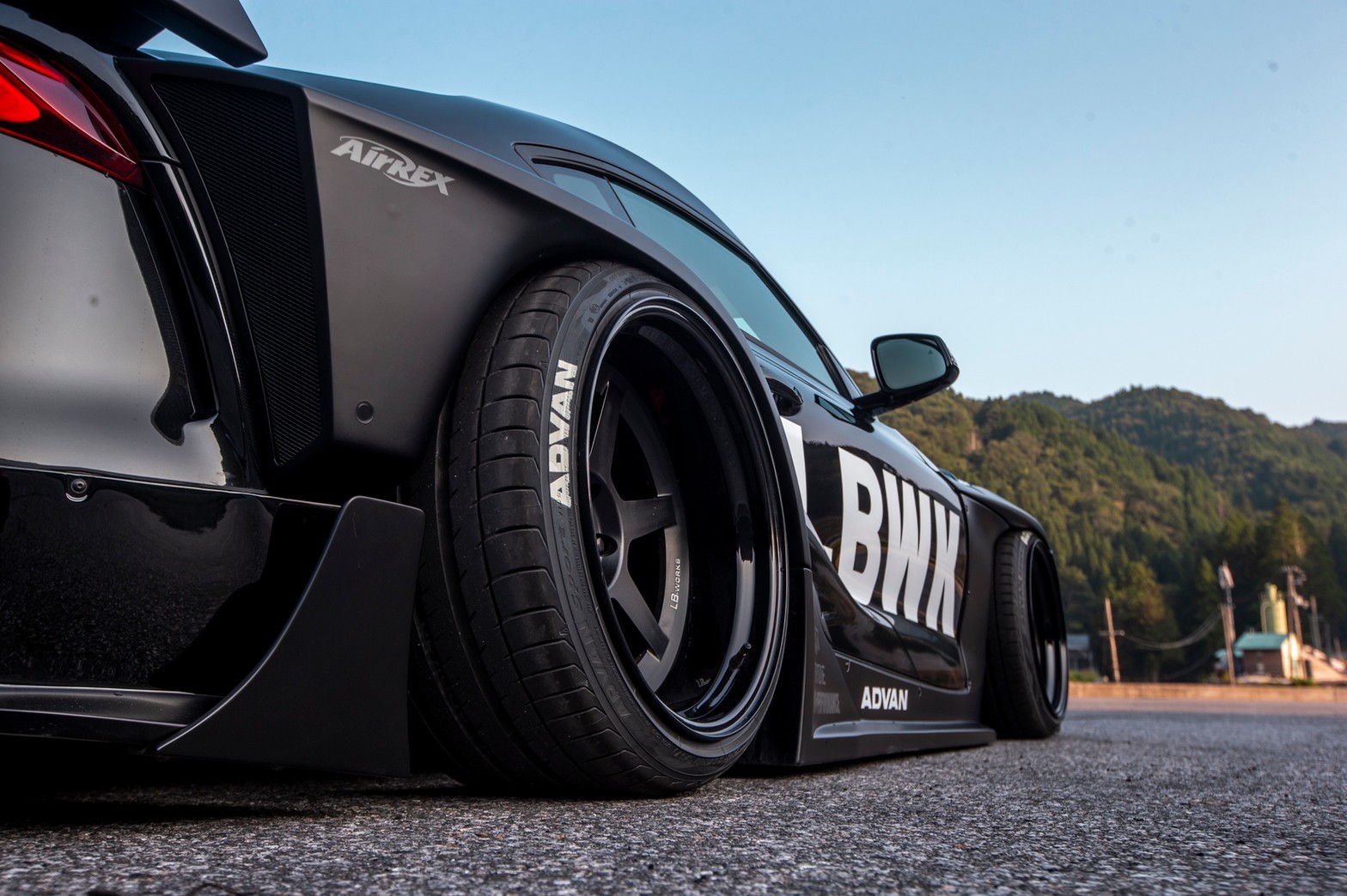 Check our price and buy Liberty Walk body kit for Toyota Supra A90!