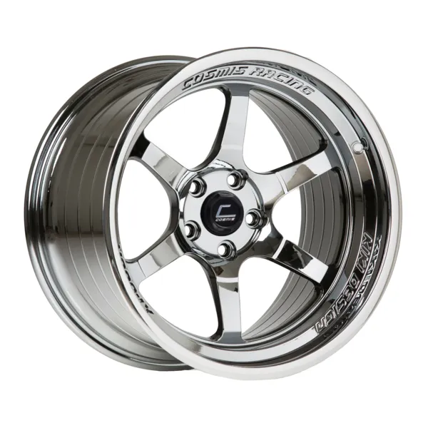 Cosmis XT-006R Black Chrome forget wheels