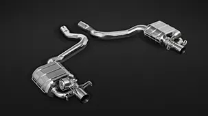Capristo exhaust system for Mercedes C63 AMG W205