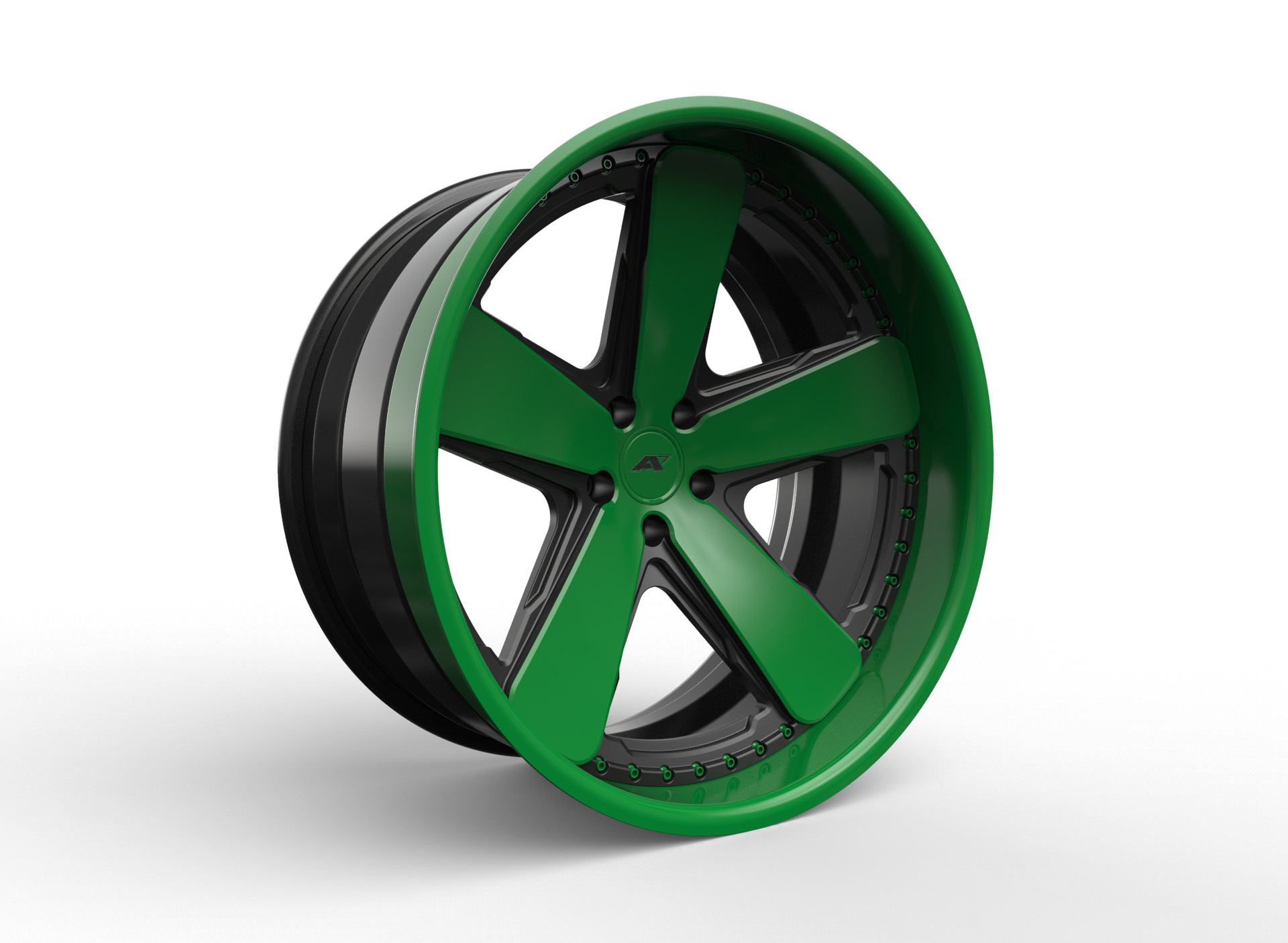 AMP Forged Wheels AMP 91ELF-3P FLAT LIP