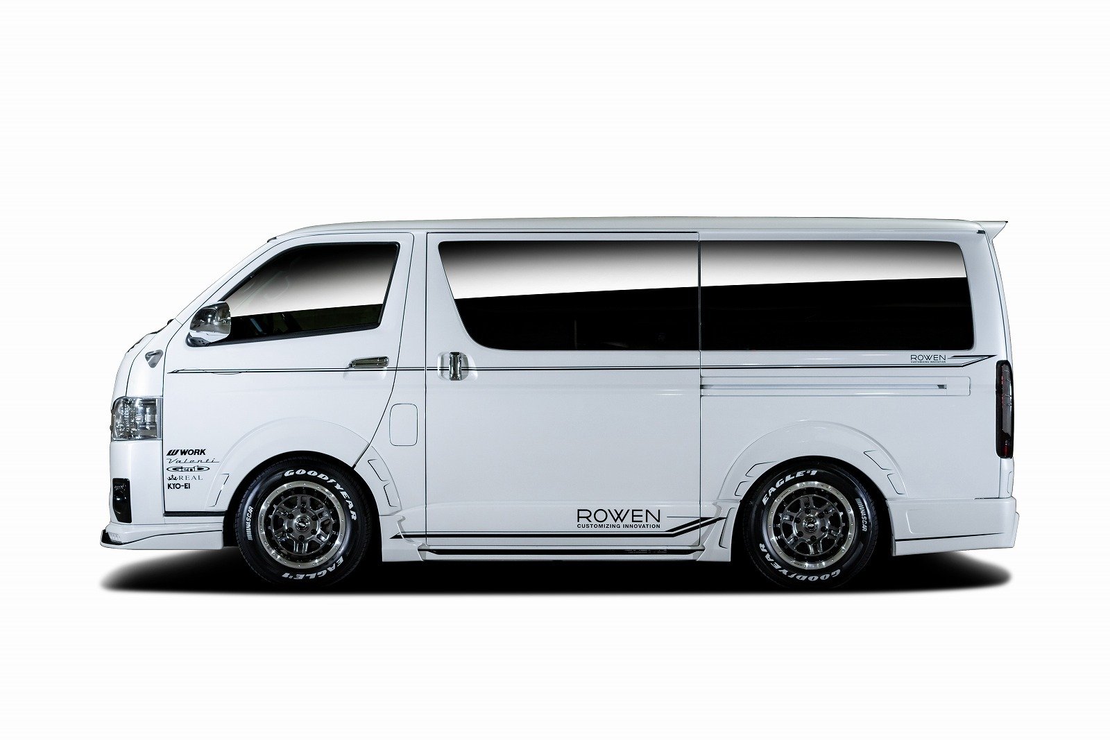 Rowen body kit for Toyota 200 HIACE 4th new style