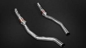 Capristo exhaust system for Mercedes GLE 63 S
