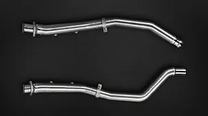 Capristo exhaust system for Mercedes GLE 63 S