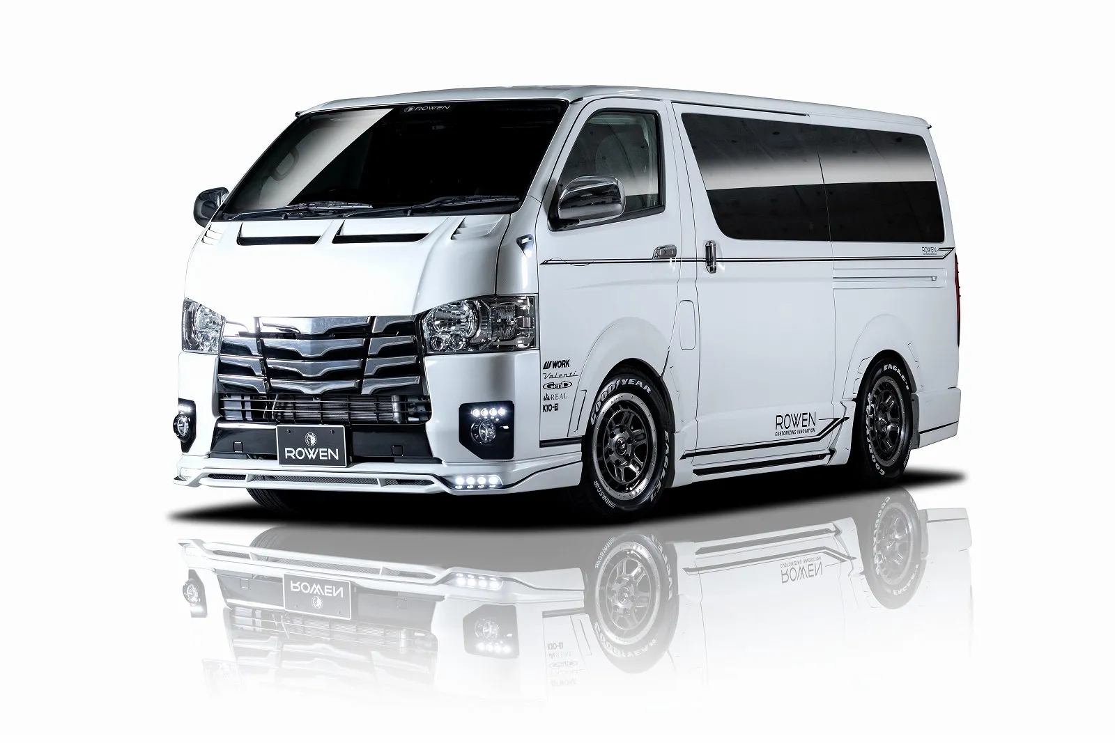 Rowen body kit for Toyota 200 HIACE 4th new model