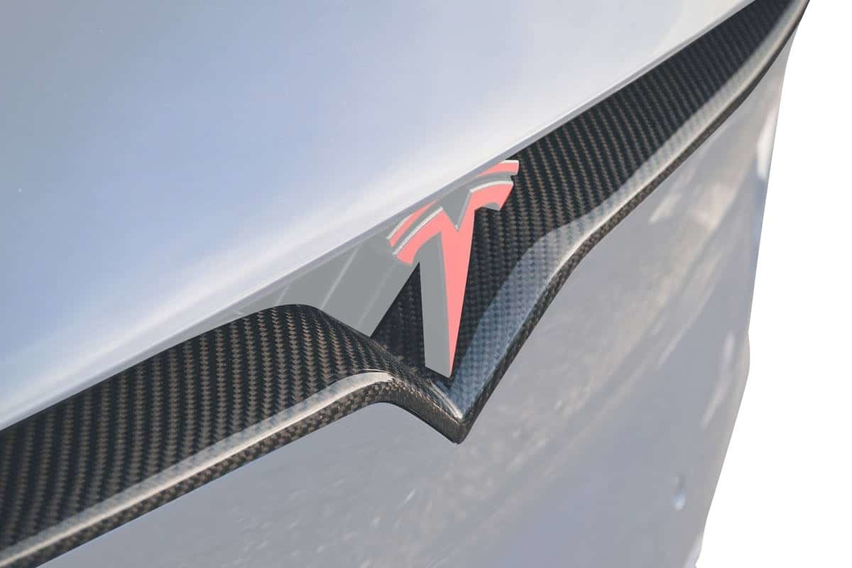 Hodoor Performance Carbon fiber  V-stripe Replacement for Tesla Model X