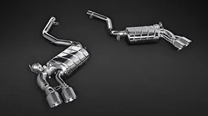 Capristo exhaust system for Mercedes E63 S W213