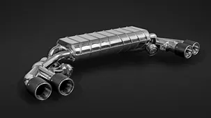 Capristo exhaust system for BMW M5 F90
