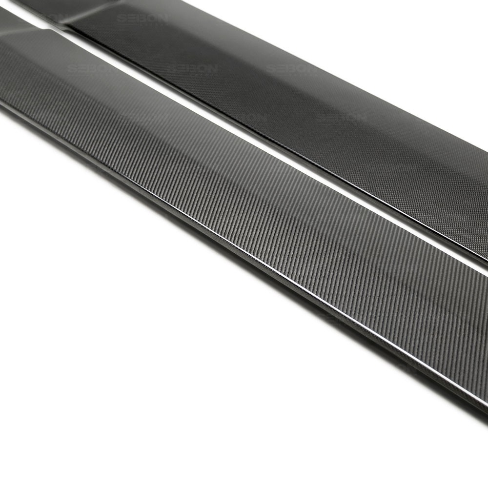 SEIBON TB-STYLE CARBON FIBER SIDE SKIRTS FOR  INFINITI Q60 latest model