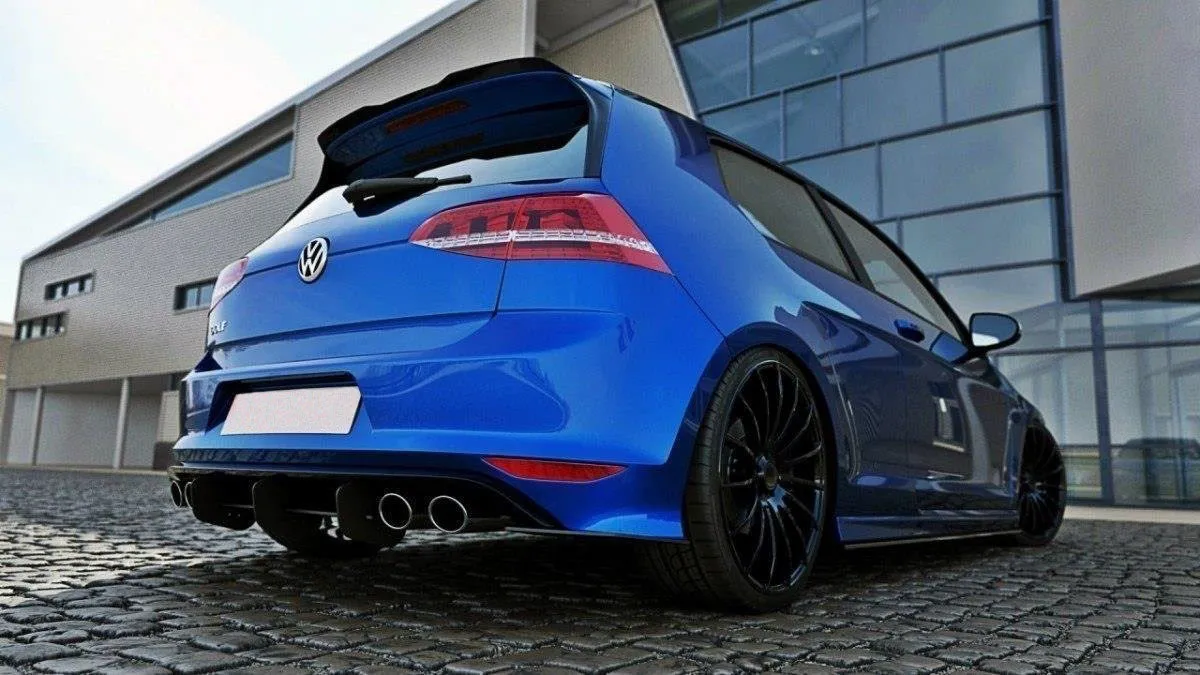 Maxton Design REAR DIFFUSER & REAR SIDE FOR VW GOLF 7 R HATCHBACK new model