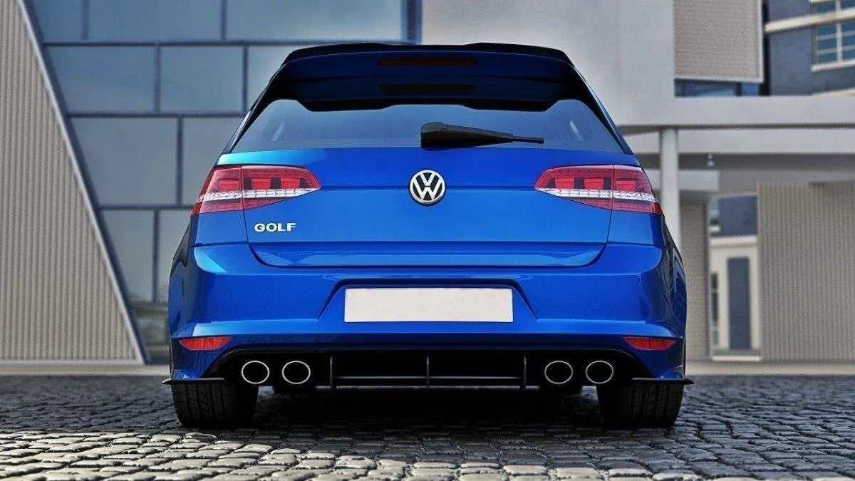 Maxton Design REAR DIFFUSER & REAR SIDE FOR VW GOLF 7 R HATCHBACK new style