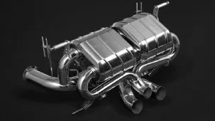 Exhaust system by Capristo for the Lamborghini Aventador S