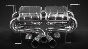 Exhaust system by Capristo for the Lamborghini Aventador S