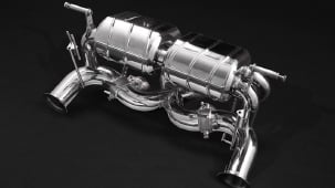 Exhaust system by Capristo for the Lamborghini Aventador S