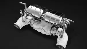 Exhaust system by Capristo for the Lamborghini Aventador S