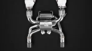 Capristo exhaust system for McLaren 720S