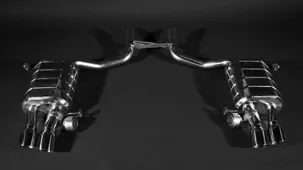 Capristo exhaust system for Maserati Quattroporte