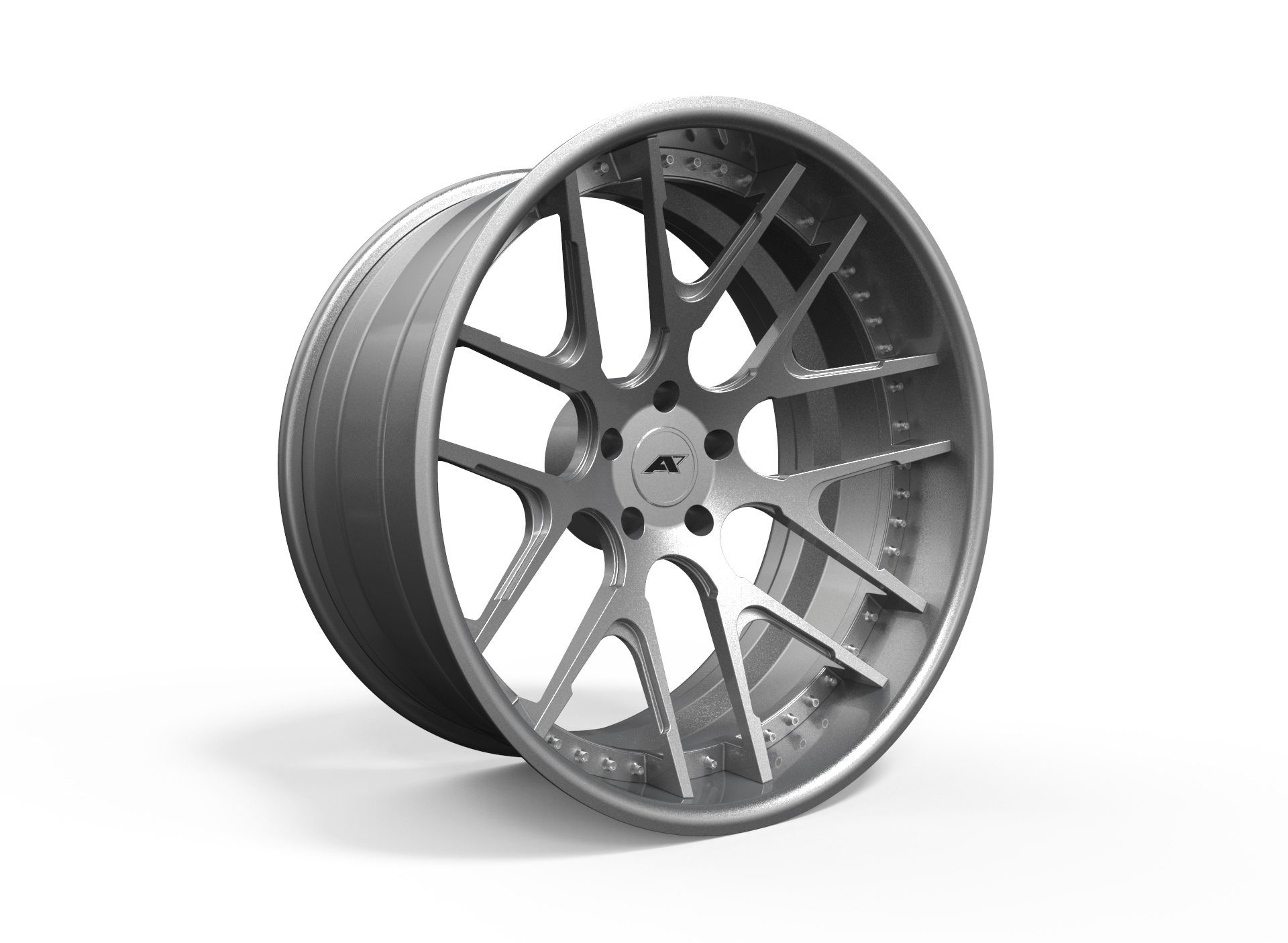 AMP Forged Wheels AMP 7V-3P FLAT LIP