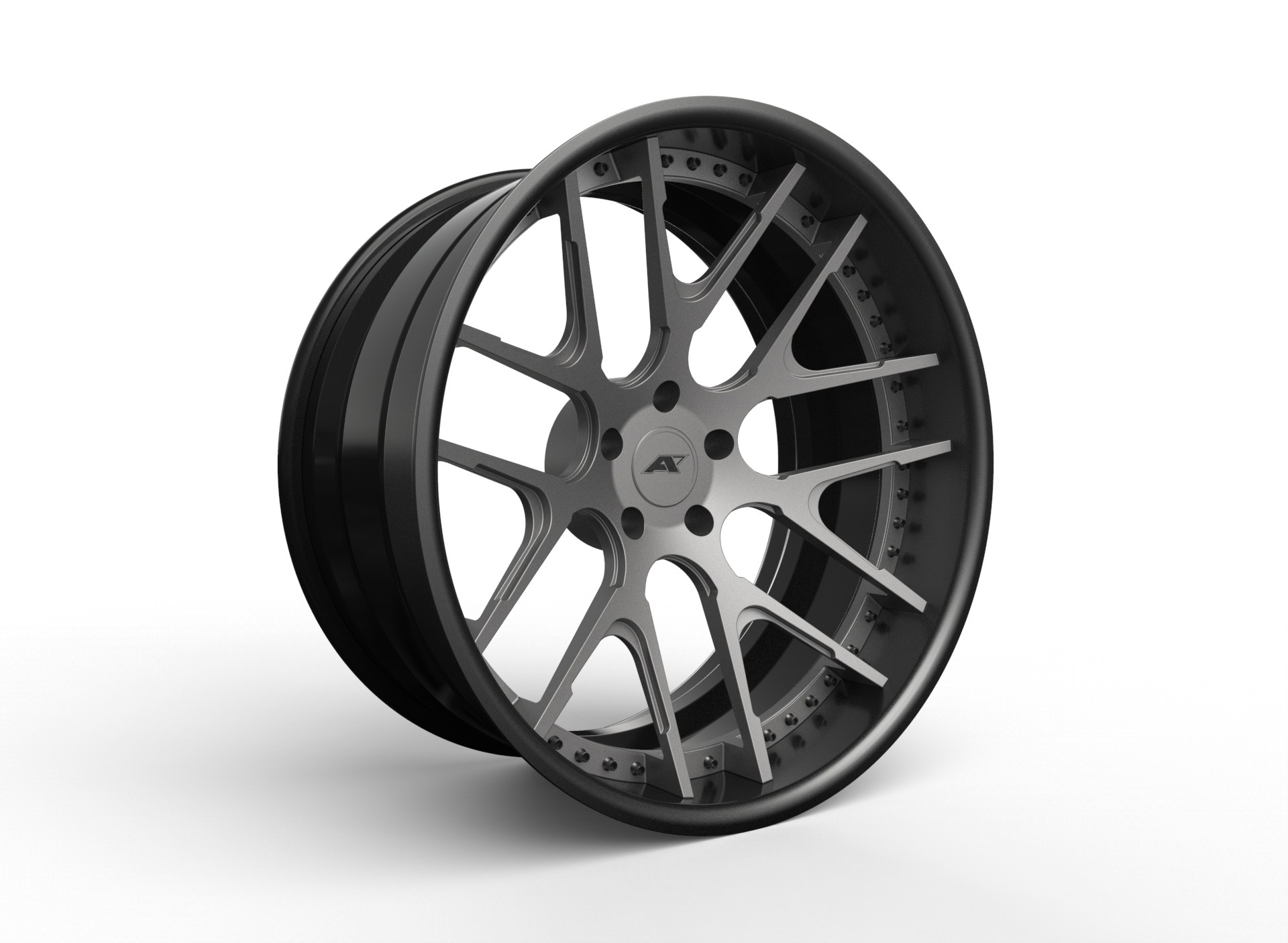 AMP Forged Wheels AMP 7V-3P FLAT LIP