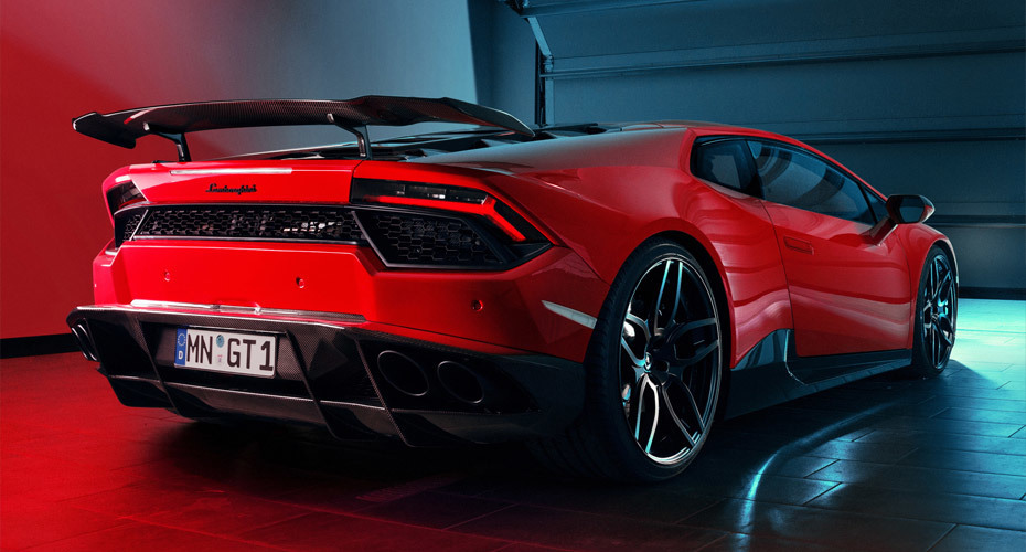 Novitec body kit for Lamborghini Huracan LP 570