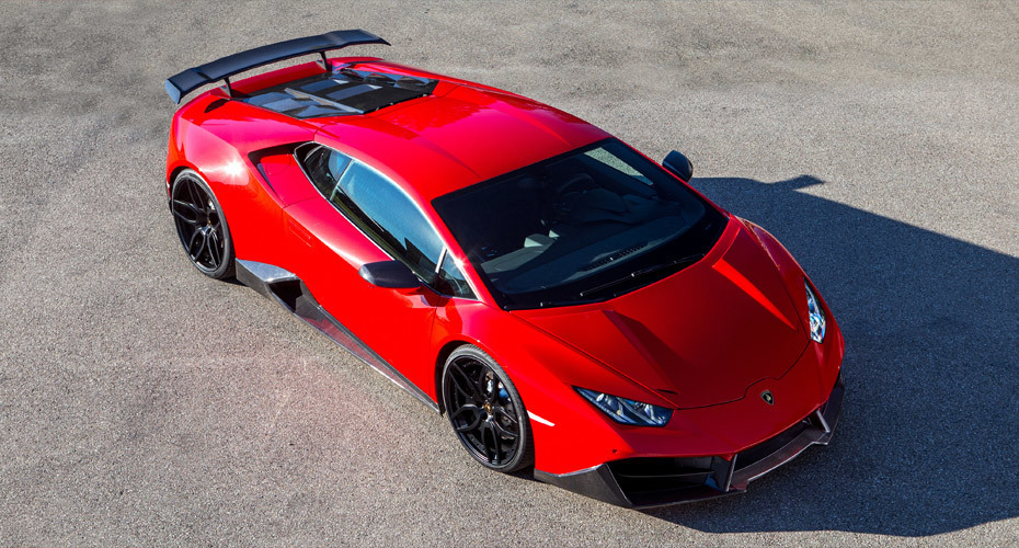 Novitec body kit for Lamborghini Huracan LP 570