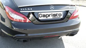 Capristo exhaust system for Mercedes AMG CLS 63