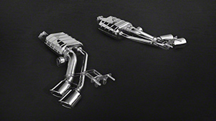 Capristo exhaust system for Mercedes G63 W 463 5.5 L V8 BiTurbo AMG
