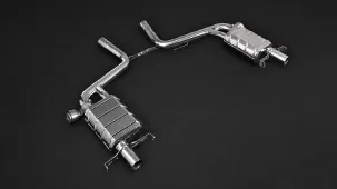 Capristo exhaust system for Mercedes S63 W222
