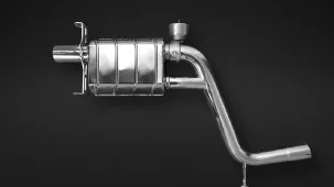 Capristo exhaust system for Mercedes S63 W222