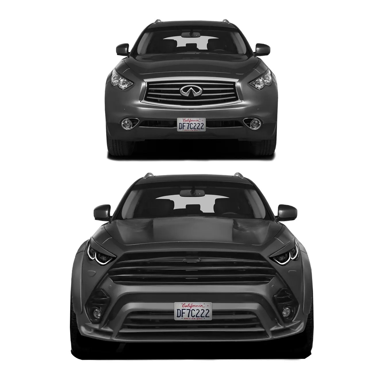 Check price and buy Renegade Design wide body kit for Infiniti QX70 FX S51