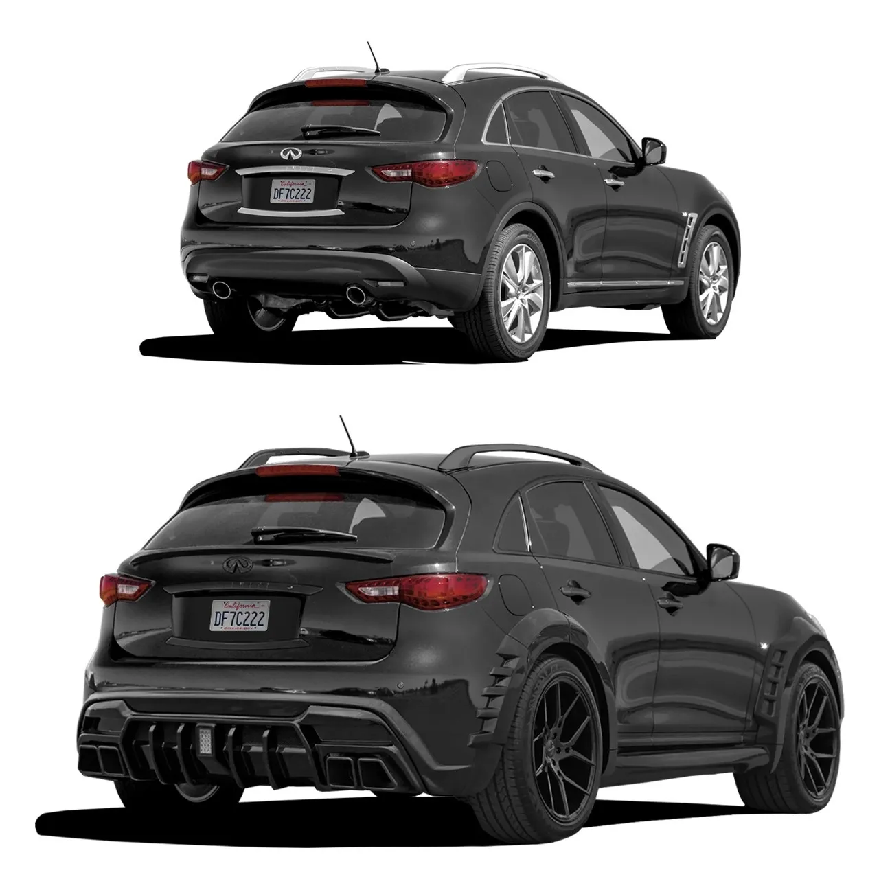 Check price and buy Renegade Design wide body kit for Infiniti QX70 FX S51