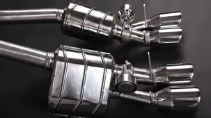 Capristo exhaust system for Chevrolet Corvette Z06