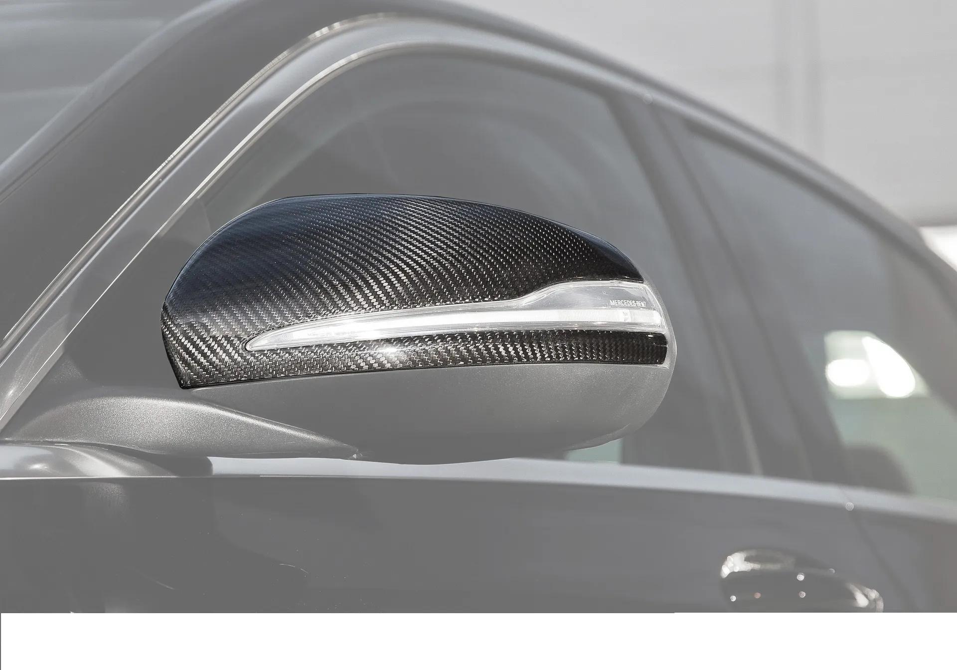 Carbon fiber mirror linings AMG Sport for Mercedes C-class W205 new model