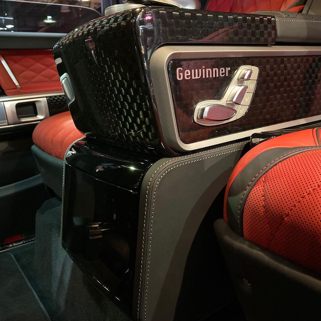 Luxury Interior MBS Gewinner Car Seats Console for G-class W464 new model