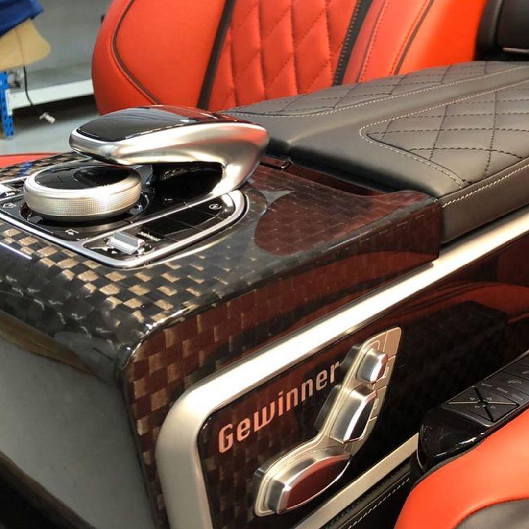 Luxury Interior MBS Gewinner Car Seats Console for G-class W464 new model