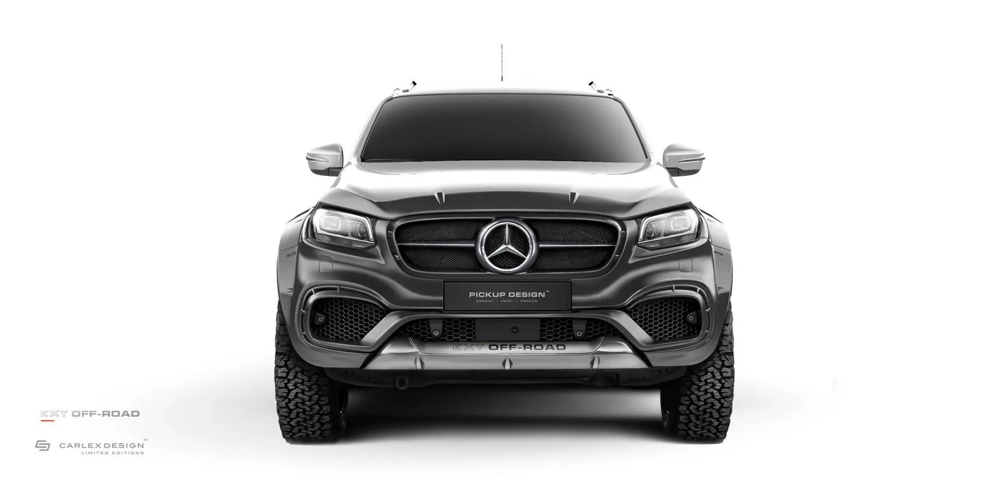 Carlex Design EXY OFF-ROAD Body kit for Mercedes X-Class NEW STYLE