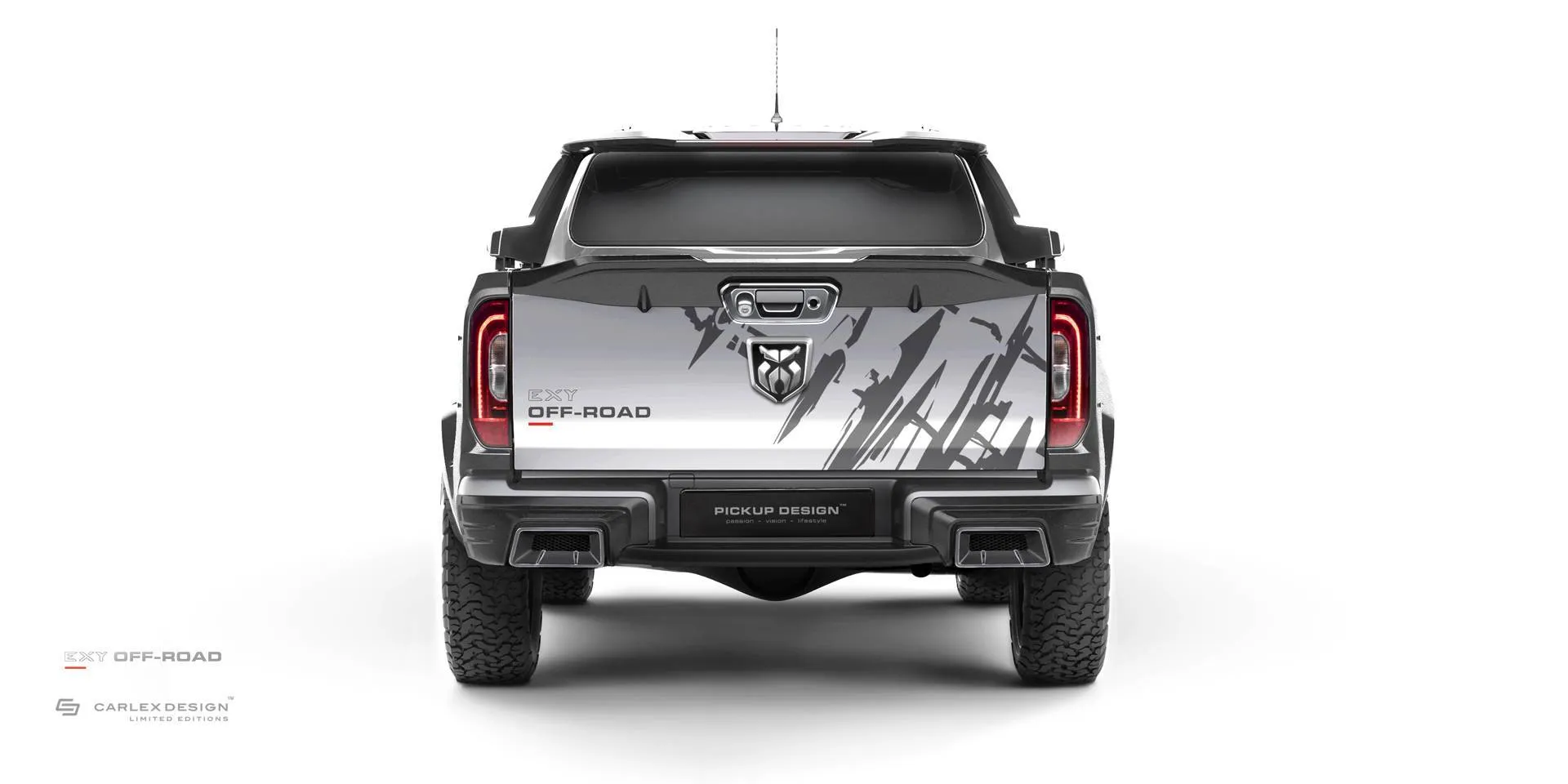 Carlex Design EXY OFF-ROAD Body kit for Mercedes X-Class CARBON